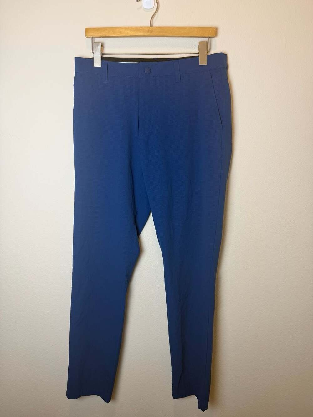 Rhone Commuter Pants Size 33 Blue Performance Stretch